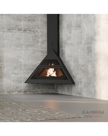 Дровяной камин Traforart Admeto Wall Mounted Corner