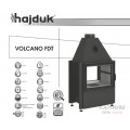 Каминная топка Hajduk Volcano FDT Каминная топка Hajduk Volcano FDT