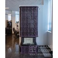 Современный камин в облицовке коллекции Луна и топкой Spartherm Linear 4S Arte.
