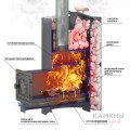 Печь для бани Скиф с закрытой каменкой Стандарт (ДТ-3)