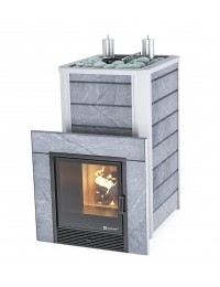 Печь ИзиСтим Ялта 35 К В КАМНЕ