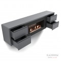 Тумба с биокамином Firelight BFP/P-1700 lux графит Тумба с биокамином Firelight BFP/P-1700 lux графит
