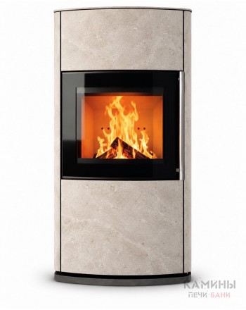 Дровяная печь-камин Ember T2 FG Limestone