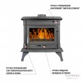 Печь-камин Везувий AST-13K "Антрацит" Печь-камин Везувий AST-13K "Антрацит"