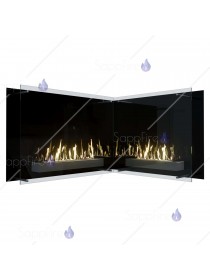  Биокамин Wall Street U Full Glass (SappFire)