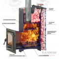 Печь для бани Скиф с закрытой каменкой Ковка (210) "М" Печь для бани Скиф с закрытой каменкой Ковка (210) "М"