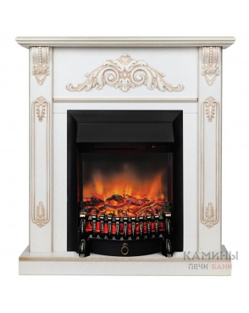 Электрокамин Anita WT с Fobos Lux Black RC 