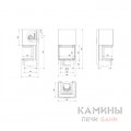 Каминная топка Kratki NBC 9 (гильотина) Каминная топка Kratki NBC 9 (гильотина)