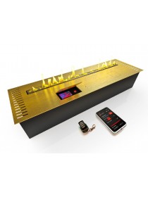 Автоматический биокамин ZeFire М 1000 латунный с ДУ (ZeFire)