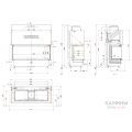 Газовый камин BRUNNER Panorama BKH 45-35-120-35