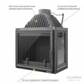Каминная топка EVEREST A16 "Правая" Каминная топка EVEREST A16 "Правая"