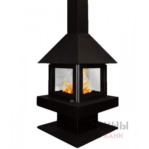 Островной камин Эклипс островной 4D Островной камин Эклипс островной 4D