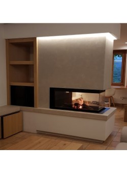 Каминная топка Luna 1000 RD Diamond