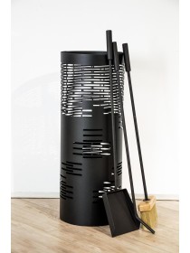 Ведро с аксессуарами для камина Tenerife