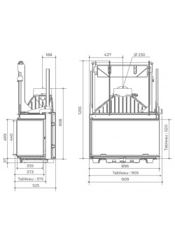 Топка Cheminees Philippe 877-2V PR