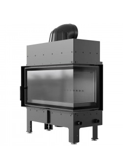 Каминная топка Kratki FLOKI L right black