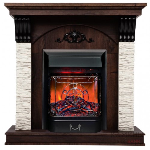 Электрокамин Corfino NT с очагом Majestic Lux BL S Электрокамин Corfino NT с очагом Majestic Lux BL S