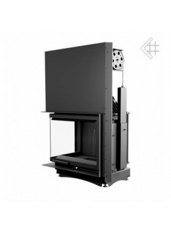 Каминная топка Kratki Amelia/L/BS/G (угловое стекло слева, гильотина)