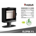 Печь-камин Hajduk ELIPSE F1 белый Печь-камин Hajduk ELIPSE F1 белый