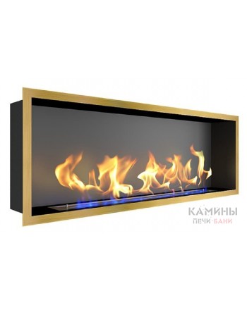 Биокамин Flagman 1300 латунный (Zefire)