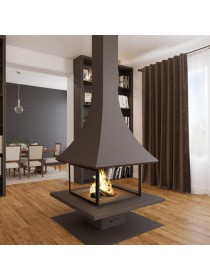 Центральный камин Julietta 985 JC Bordelet закрытый