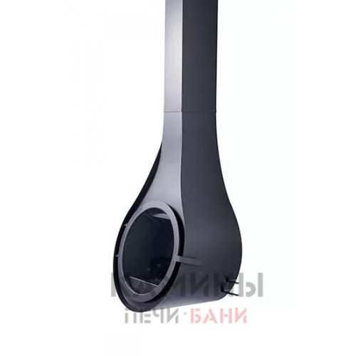 Подвесной пристенный камин LOFT - 12