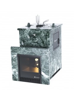 Печь ИзиСтим «АНАПА» М2 В ПОЛНОЦЕННОМ КОЖУХЕ