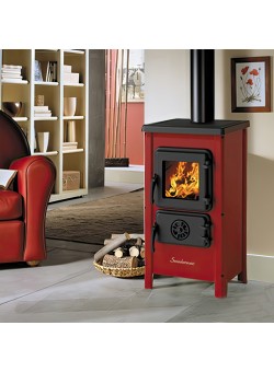 Печь-камин MBS HAPPY серый