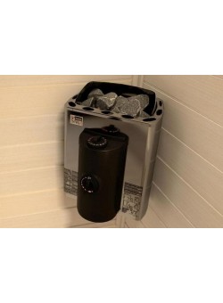 Печь для бани SAWO Mini X MX-23NB-Z (2,3 кВт, встроенный пульт, внутри оцинковка, снаружи нержавейка)