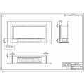 Теплоизоляционный корпус для встраивания в мебель для очага 600 мм (ZeFire) Теплоизоляционный корпус для встраивания в мебель для очага 600 мм (ZeFire)