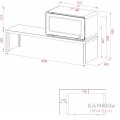 Печь-камин Lotus Living Furniture