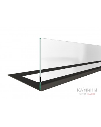 Стекло декоративное для биокамина серии Standart 800 для встраивания в портал (ZeFire)