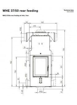 Топка Hoxter WHE 37/50a с водным контуром