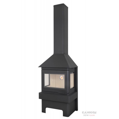 Камин ПРАГА 3 стекла Камин ПРАГА 3 стекла