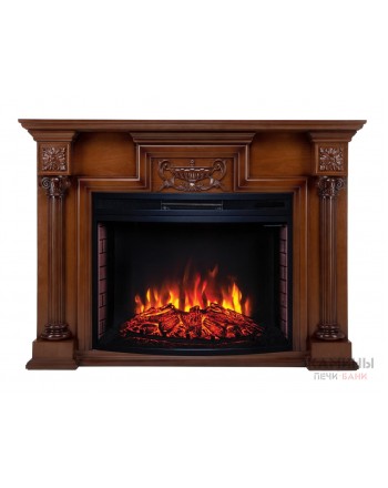 Электрокамин London 33 AO с очагом FireSpace 33 SIR