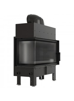 Каминная топка Kratki FLOKI L left black