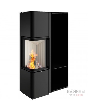 Печь-камин Spartherm Cubo L с широким отсеком
