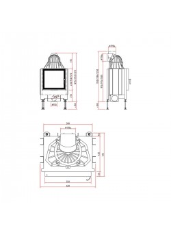 Каминная топка Schmid Lina 55s