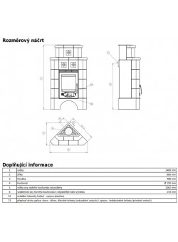 Печь камин керамическая ABX Regina угловая Печь камин керамическая ABX Regina угловая