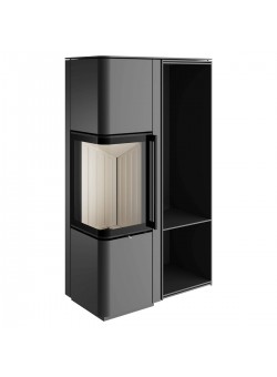 Печь-камин Spartherm Cubo L с широким отсеком