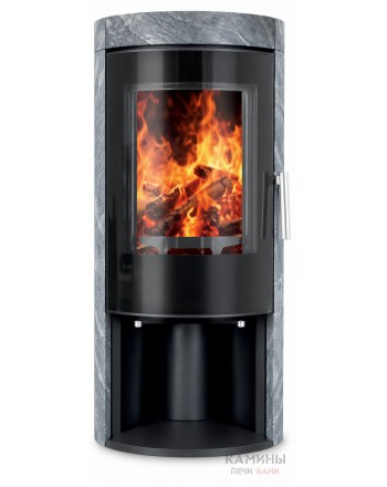 Дровяная печь-камин Ember H1 FG Serpentino