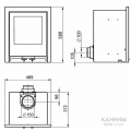 Каминная топка Ember IS5i insert