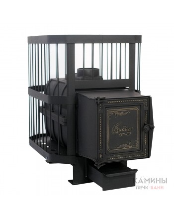 Печь Сибирь-18 с дверцей без стекла