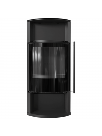 Стальная дровяная печь TOFA/BLACK
