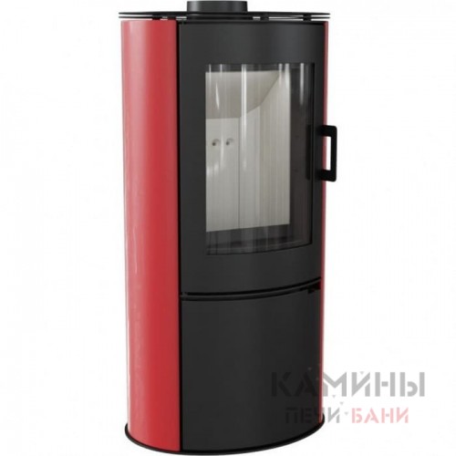 Печь-камин Kratki Koza/AB/S/Kafel/Czerwony