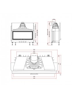 Каминная топка Schmid Lina 120h
