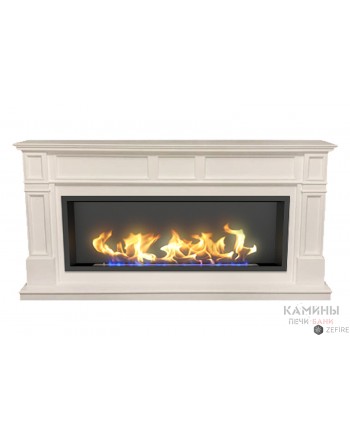Биокамин в линейном портале Сьерра (ZeFire)