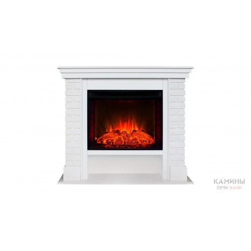 Электрокамин BRIXTON 25'5 WT с очагом Evrika 25,5 Электрокамин BRIXTON 25'5 WT с очагом Evrika 25,5