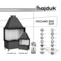 Каминная топка Hajduk Volcano 2LAT Каминная топка Hajduk Volcano 2LAT