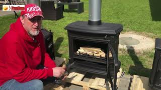 Cobra. Чугунная печь для дачи. Удобная и доступная.